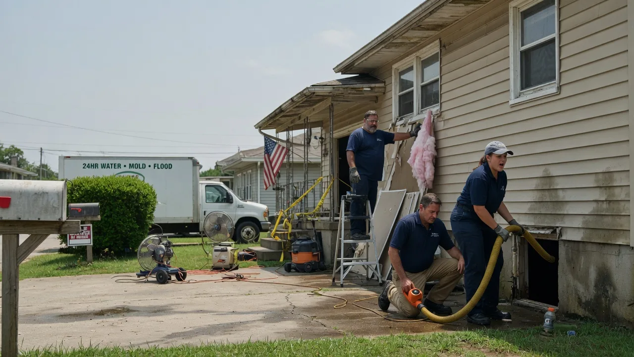 Water Damage Repair in Burlington, KS near me
